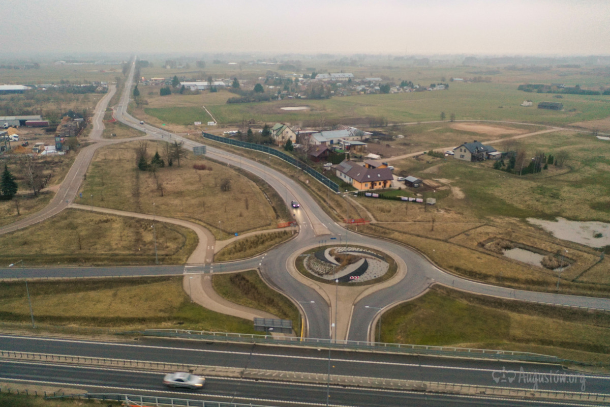Węzeł drogowy Augustów.