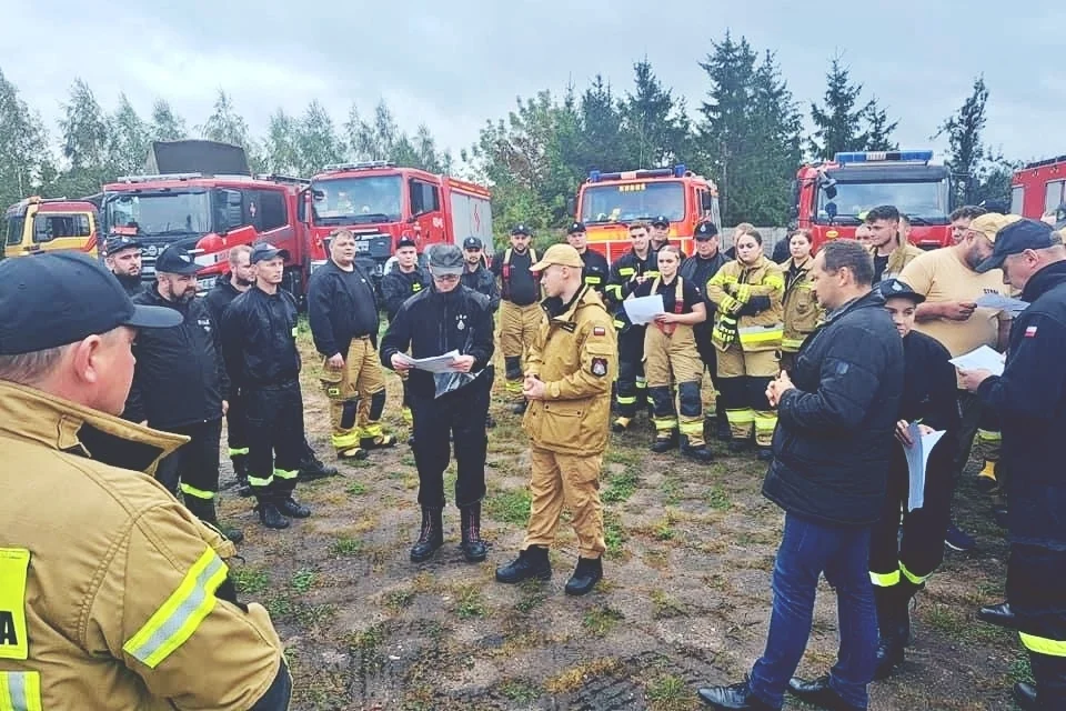 Augustów: Manewry ratownicze jednostek Ochotniczych Straży Pożarnych powiatu augustowskiego 2024 [Foto]