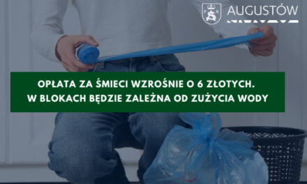 Augustów: Opłata za śmieci w blokach będzie zależna od zużycia wody