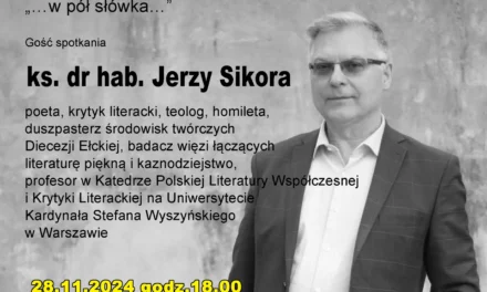 Augustów: Kolejne spotkanie z cyklu: „…w pół słówka…”