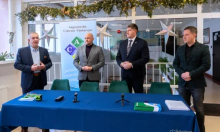 Augustów: Ponad 3,2 mln zł dla Augustowskiego Centrum Edukacyjnego na rozwój edukacji i kształcenie [Foto, Video]