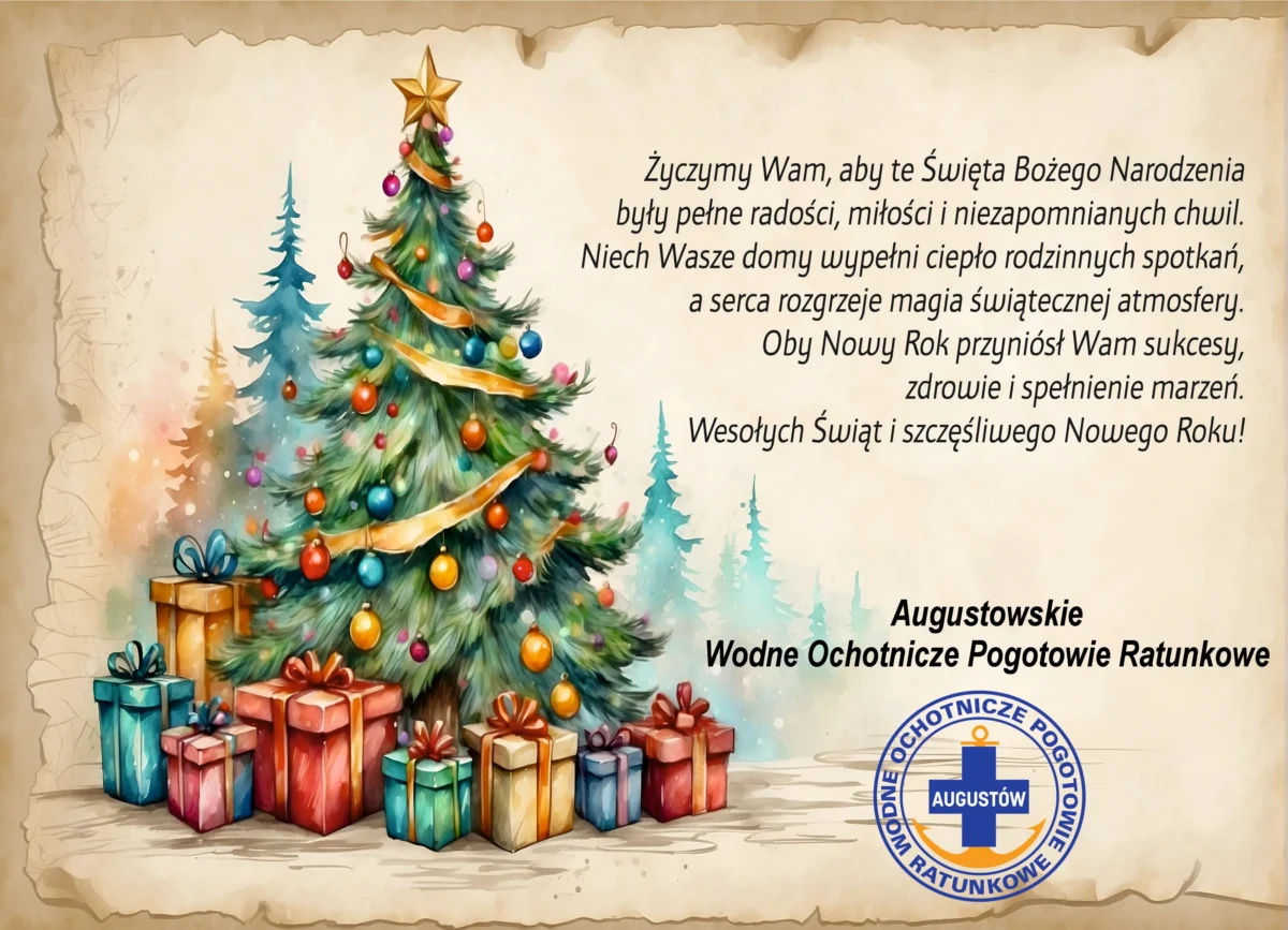 Wesołych Świąt WOPR Augustów