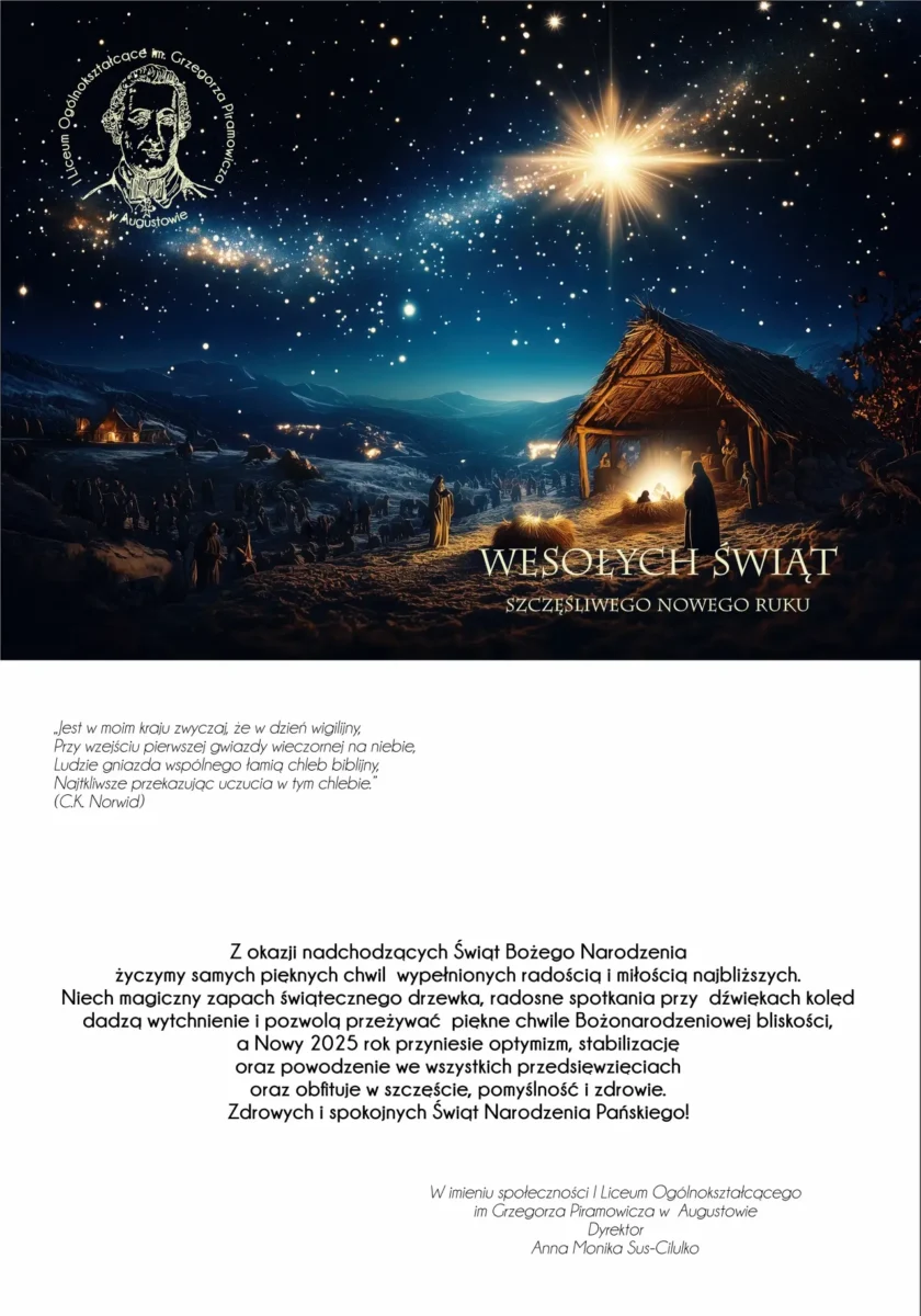 Życzenia Świąteczne 2024 Piramowicz-down