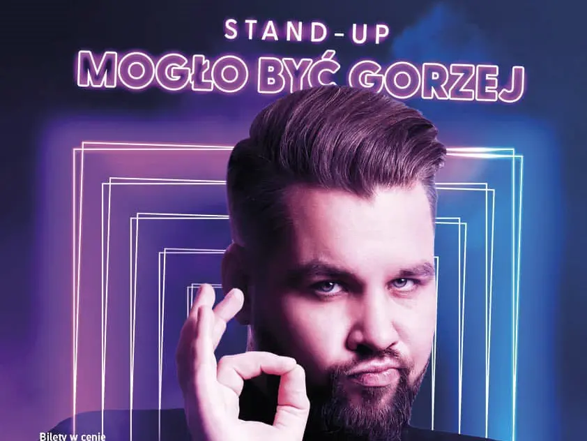 Augustów: Grzegorz Dolniak stand-up „Mogło być gorzej”
