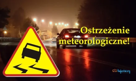 Augustów: Uwaga, na drogach i chodnikach ślisko!