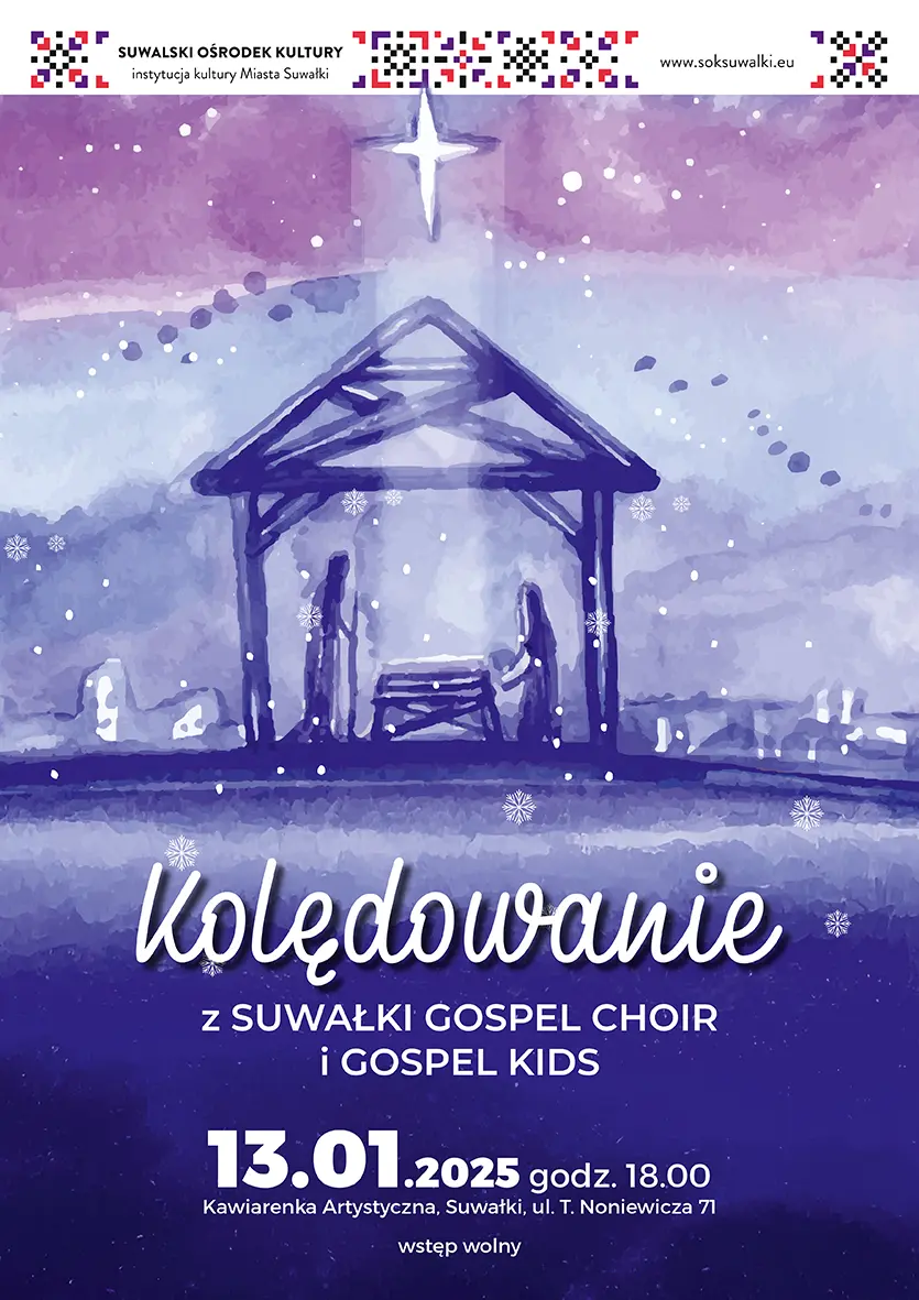 afisz gospel kolędowanie