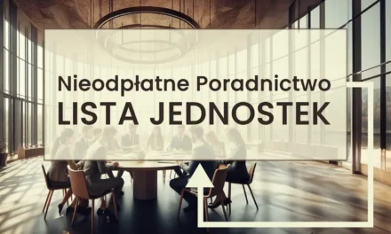 Augustów: Lista jednostek nieodpłatnego poradnictwa 2025