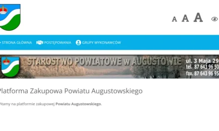 Augustów: Platforma zakupowa Powiatu Augustowskiego