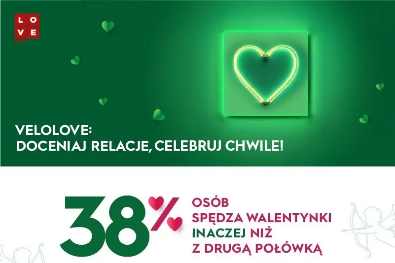 38% Polaków świętuje walentynki inaczej - nie tylko z partnerem, ale także z bliskimi i samym sobą
