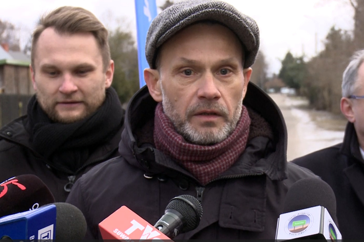 Zdjęcie: Jacek Brzozowski Wojewoda podlaski, fot. kadr z filmu