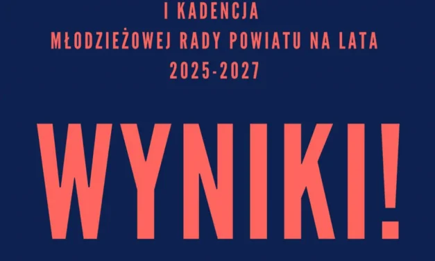 Augustów: Znamy już wyniki wyborów do Młodzieżowej Rady Powiatu!