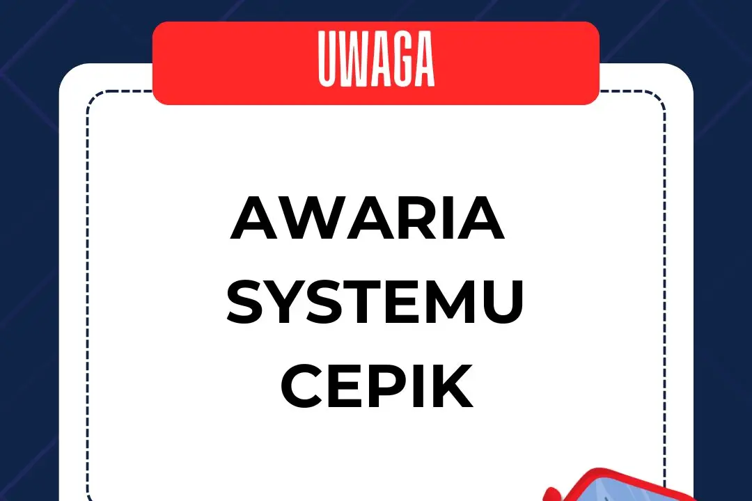 Augustów: Awaria systemu informatycznego Centralnej Ewidencji Pojazdów. (CEPiK).