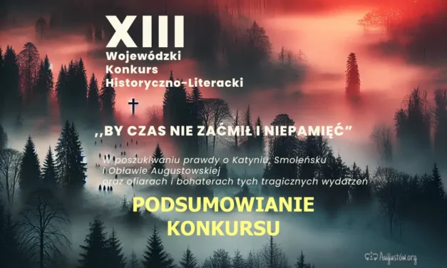 Podsumowanie XIII Wojewódzkiego Konkursu Historyczno-Literackiego „By czas nie zaćmił i niepamięć”