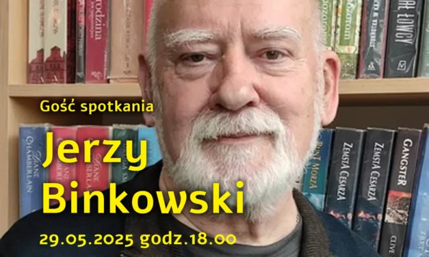 Augustów: Jerzy Binkowski gościem spotkania z cyklu spotkań autorskich „…w pół słówka…”
