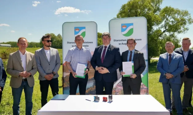Augustów: Rozpoczęła się kolejna ważna inwestycja drogowa w Powiecie Augustowskim [Foto]