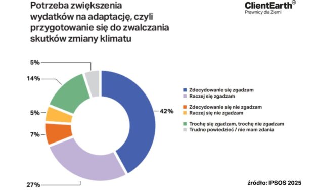 Prawie 70% z nas chce, by rząd wydawał więcej na zabezpieczenie kraju przed skutkami zmiany klimatu. Samorządy mają tu do odegrania kluczową rolę