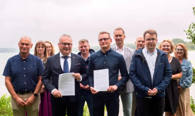 Augustów: Plaża Dąbek jak feniks z popiołów. Pomosty już w przyszłym roku [Foto, Video]
