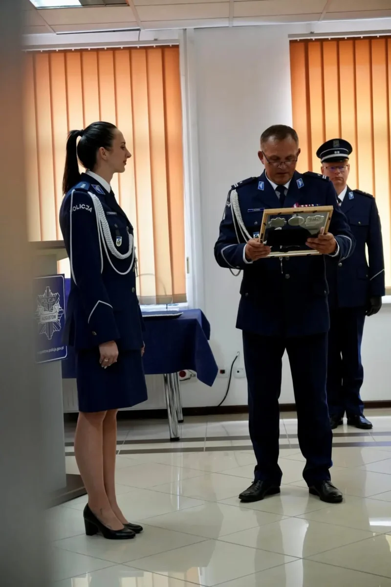 Uroczyste obchody Święta Policji w KPP Augustów (13)