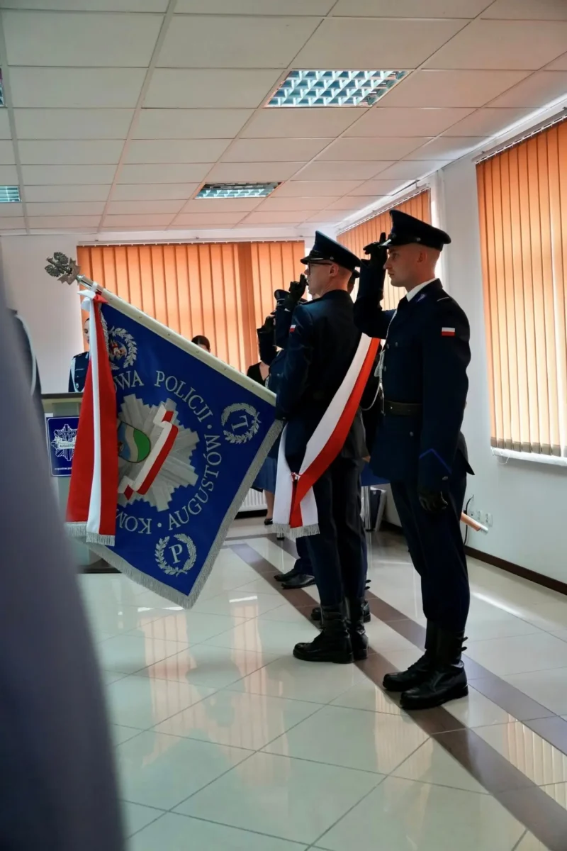 Uroczyste obchody Święta Policji w KPP Augustów (23)