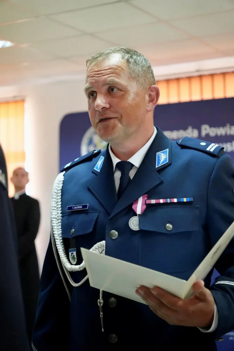Uroczyste obchody Święta Policji w KPP Augustów (30)