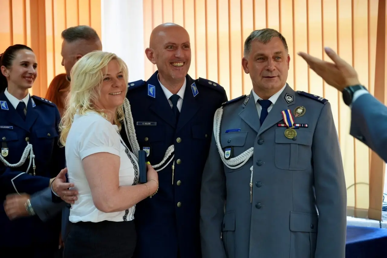 Uroczyste obchody Święta Policji w KPP Augustów (9)