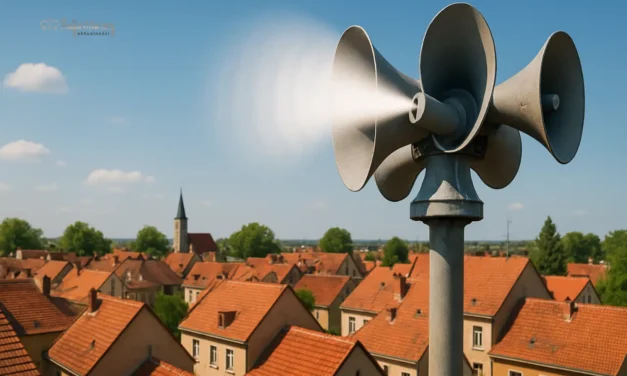 Augustów: Włączenie syren alarmowych w dniu 01.08.2025 r. w celu ogólnokrajowego treningu użycia systemu powiadamiania, ostrzegania i alarmowania
