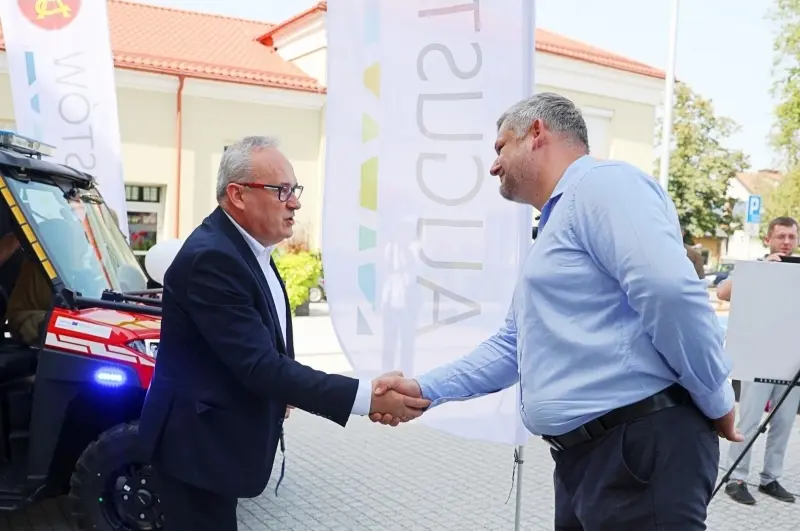 OSP Augustów-Lipowiec dostało pojazd UTV (10)