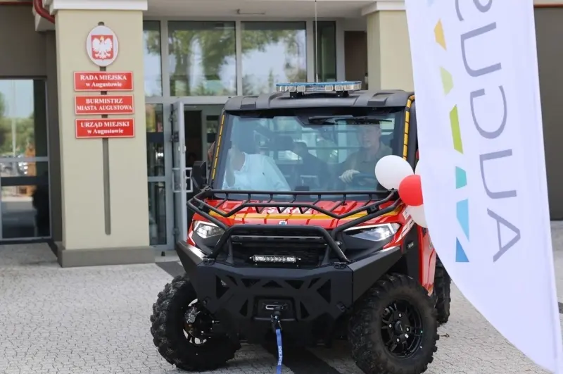 OSP Augustów-Lipowiec dostało pojazd UTV (11)