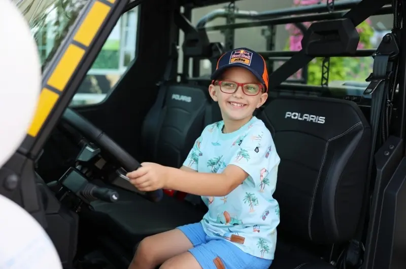 OSP Augustów-Lipowiec dostało pojazd UTV (2)