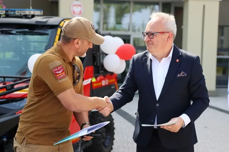 OSP Augustów-Lipowiec dostało pojazd UTV (5)