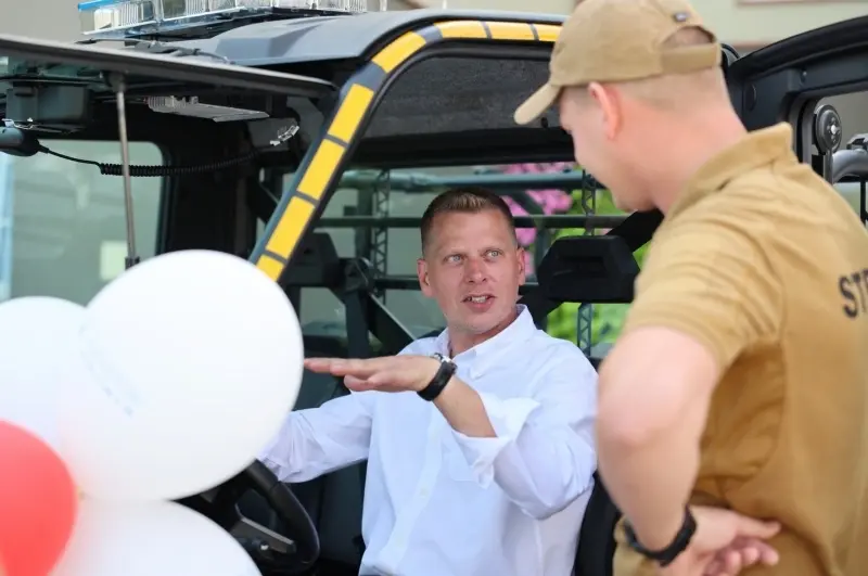 OSP Augustów-Lipowiec dostało pojazd UTV (9)