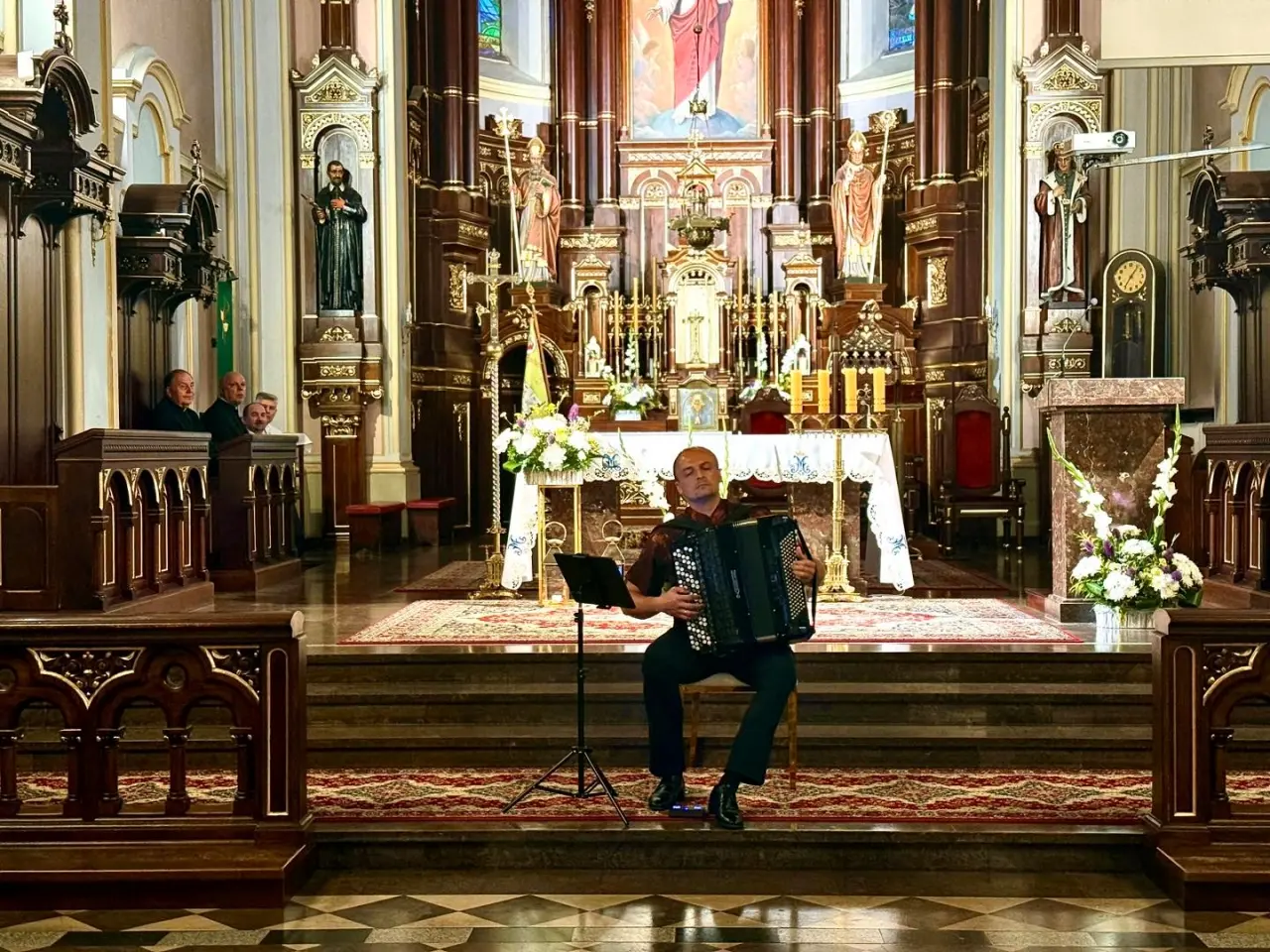 Recital Tomasza Ostaszewskiego w augustowskiej Bazylice (2)