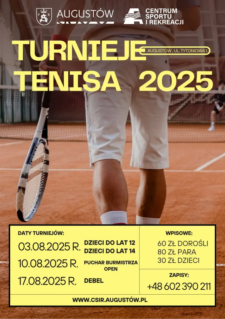 Turniej Tenisa o Puchar Burmistrza