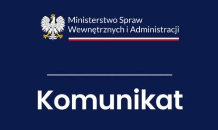 Komunikat MSWiA o incydentach z użyciem obcych dronów
