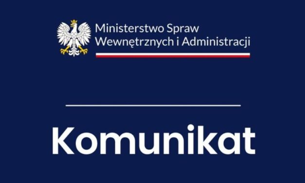 Komunikat MSWiA o incydentach z użyciem obcych dronów