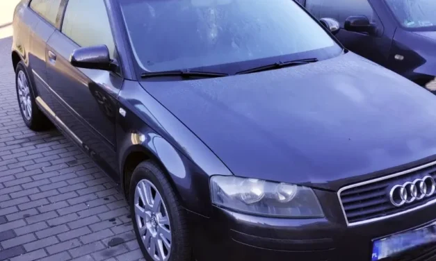 Augustów: Kryminalni odzyskali skradzione Audi i zatrzymali sprawcę