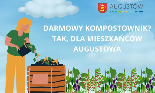 Augustów: Darmowy kompostownik? Tak, dla mieszkańców Augustowa