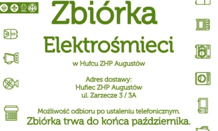 Augustów: Hufiec ZHP Augustów zaprasza do udziału w akcji Zbiórka Elektrośmieci