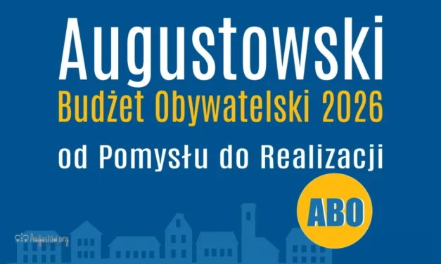 Augustów: Budżet Obywatelski – wspólna sprawa augustowian