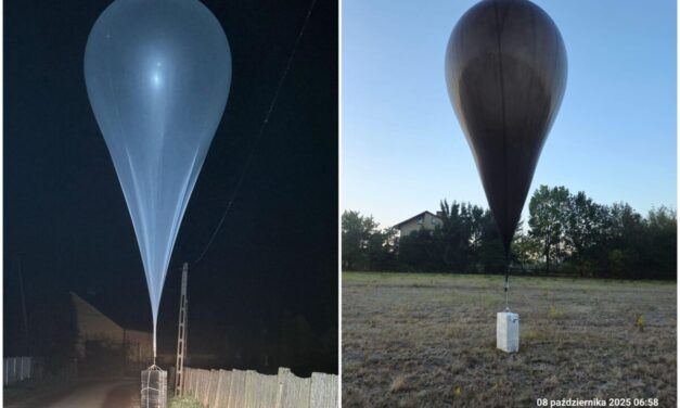 Zatrzymano dwóch 21-letnio mężczyzn za przemyt balonami meteorologicznymi