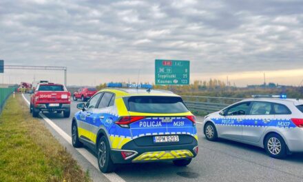 Augustów: W wypadku na S61 zginął kierowca samochodu ciężarowego