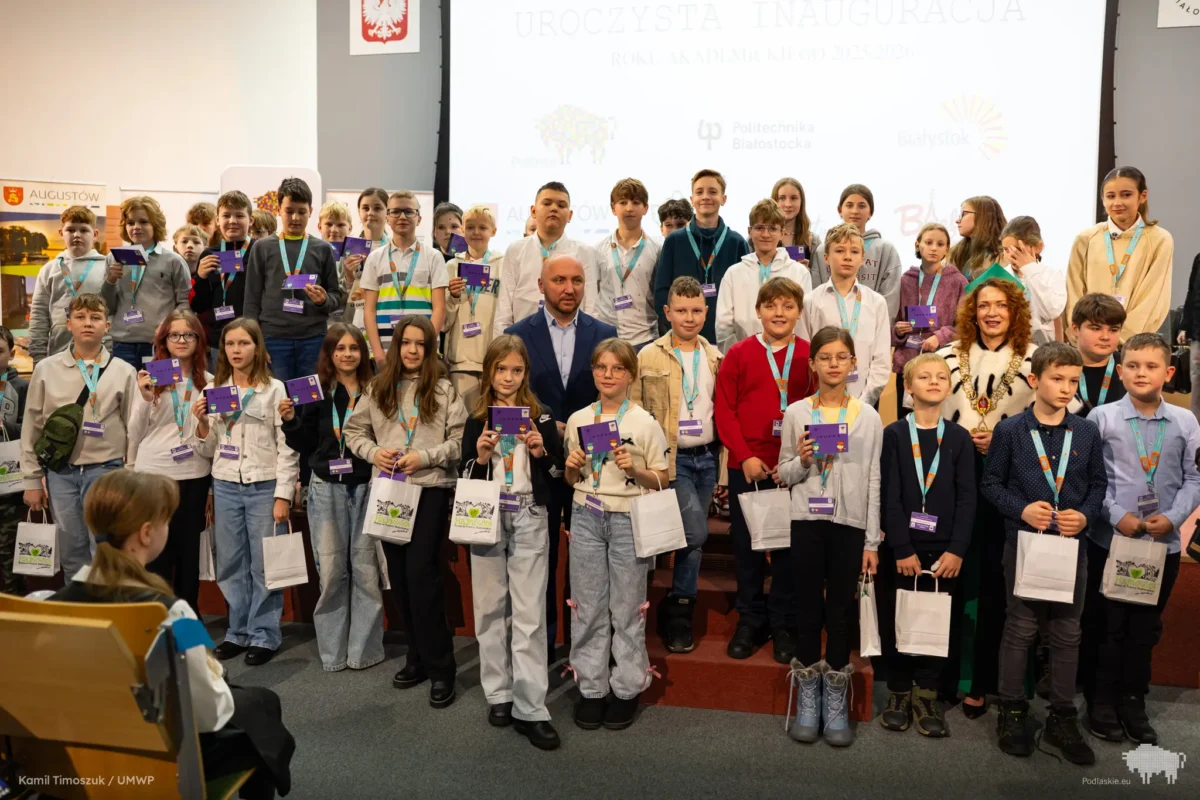 17. edycji Podlaskiego Uniwersytetu Dziecięcego. Blisko 250 uczniów klas IV-VI szkół podstawowych, w tym z Augustowa, rozpoczęło naukę