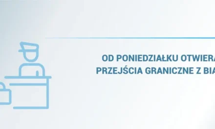 O północy zostały otwarte przejścia graniczne w Kuźnicy Białostockiej i Bobrownikach