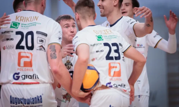 Augustów: Necko ponownie górą na wyjeździe!  Świetny powrót Jarosińskiego „rozpalił” halę w Bydgoszczy
