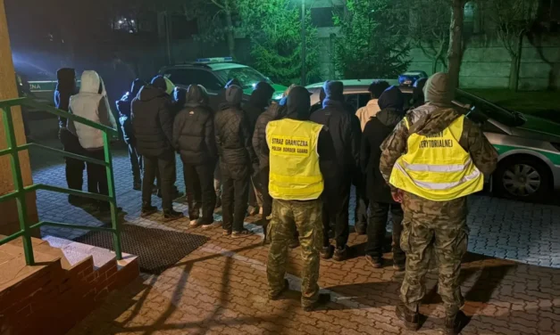 Nielegalnie przez polsko – litewską granicę