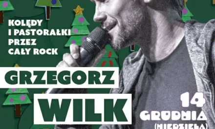 Augustów: Grzegorz Wilk „Kolędy i pastorałki przez cały rock” – świąteczny koncert