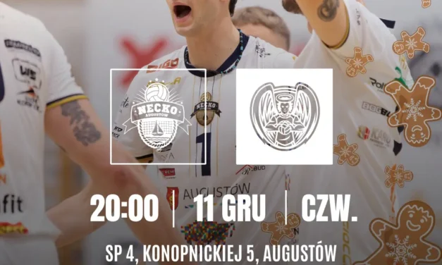 Augustów: Mecz Necka z wiceliderem o powrót na zwycięską ścieżkę