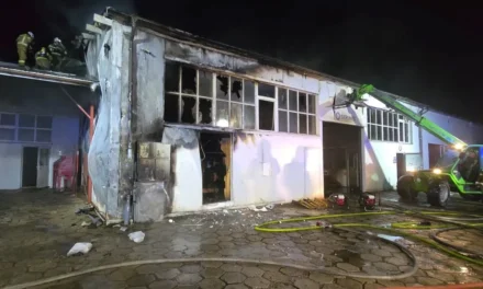 Augustów: Pożaru hali w miejscowości Janówka