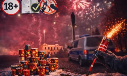 Augustów: Fajerwerki to nie zabawki. Wystarczy chwila nieuwagi, by radość zamieniła się w tragedię