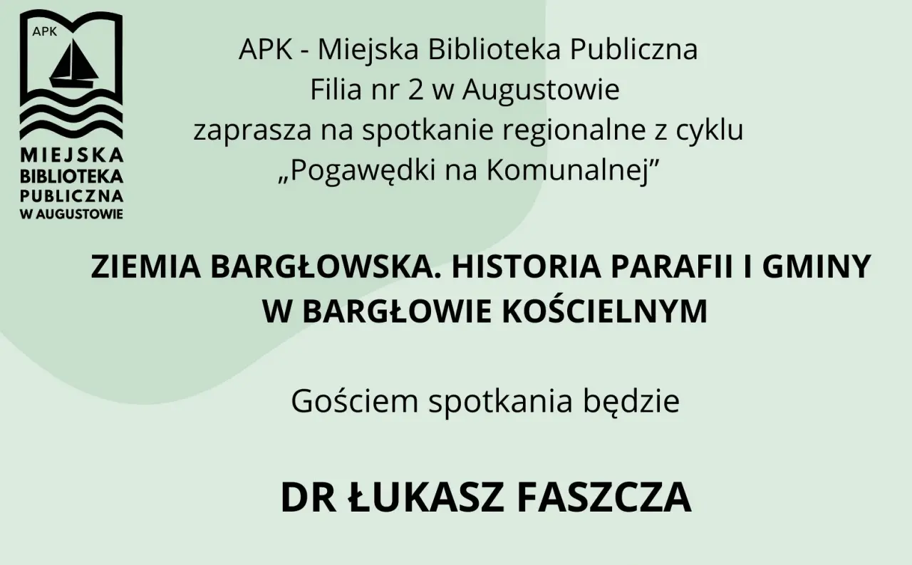 Zaproszenie na spotkanie regionalne z cyklu "Pogawędki na Komunalnej"